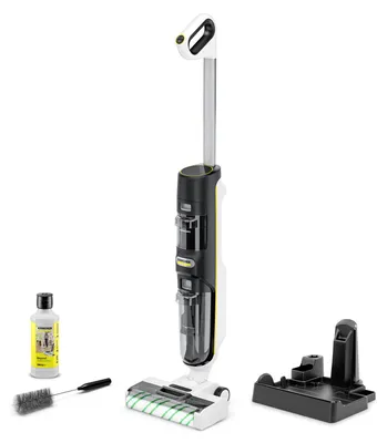 Produktbild von Kärcher Saugwischer FCV 4 Natural N, 45 Min Akku, für Teppiche & Hartböden