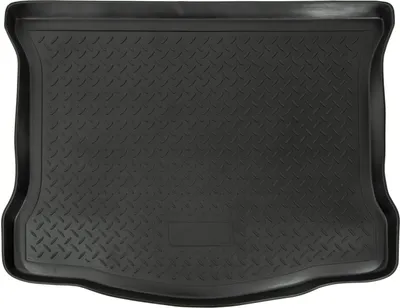 Produktbild von NORM LINERS | Gummi-Kofferraumwanne Kofferraumschale Fahrzeugspezifisch Für Ford Kuga 2008-2013, Antirutsch, Passgenau, mit Hoher Rand 2cm Kofferraum-Schutzmatte, Aufrollbar, Schwarz