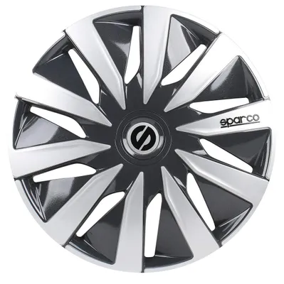 Produktbild von Satz Sparco Radzierblenden Lazio 14-Zoll Grau/Silber