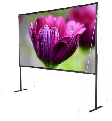 Immagine prodotto di schermo a cornice pieghevole celexon basic line 221 x 124 cm, 100"