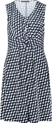 Produktbild von Kleid Kurz ohne Arm 8813 Dark Blue/Cream Größe 38