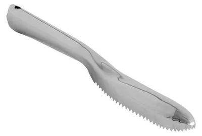 Produktbild von Fischschupper 23,5 cm Edelstahl, spülmaschinengeeignet, mit Aufhängeöse