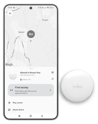 Immagine prodotto di PURO Smart Tracker Find Me Mini Dual
