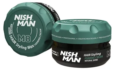 Imagen del producto de Nishman - Crema natural modeladora - Pomada para el cabello, 100 ml