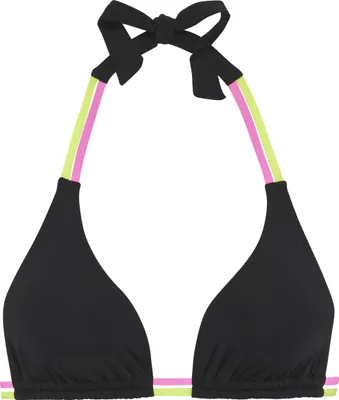 Produktbild von Buffalo Triangel-Bikini-Top Pop schwarz Größe 44 Cup C/D