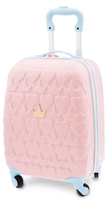 Produktbild von Disney Store Official, Rosa Prinzessinnen-Kinderkoffer, 46 x 30 x 20 cm – Disney Prinzessinnen - Rosa