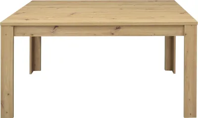 Produktbild von Esstisch - 120 x 80 cm - Asteiche Nachbildung - ausziehbar