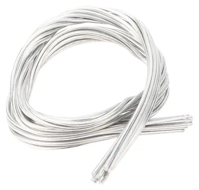 Image de 10 baguettes de soudure en aluminium, diamètre 2 mm, pour soudure à basse température, avec fil de flux à faible point de fusion