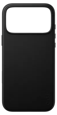 Productafbeelding van CARE telefoonhoesje, model Solo, kleur zwart, voor de iPhone 17 Pro Max