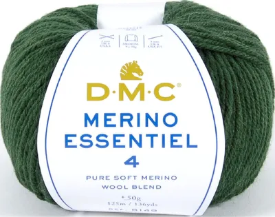 Immagine prodotto di DMC Merino Essentiel-4 – filato Aran di alta qualità composto da 50% Lana e 50%.poliacrilico, 8149, (colore 867)