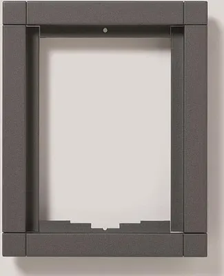 Productafbeelding van SIED Kombi-frame KR611-1/1-0DG, donkergrijs glanzend, artikelnummer 38728