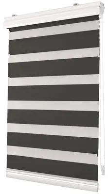 Produktbild von Deco4Me Premium Doppelrollo mit Metallkassette – Klemmfix ohne Bohren – Creme, 120 x 150 cm