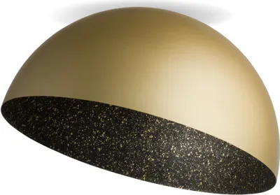 Obrázok produktu pre Dekoratívne zlato-čierne okrúhle stropné svietidlo 70 cm do obývačky nad stôl Sfera 1xE27 15W Sigma Lighting