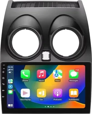 Produktbild von Autoradio mit Bluetooth und CarPlay für Nissan Qashqai J10 (2006-2013) – Kompatibel mit Apple und Android – Stereo – Navigationssystem – 2 GB/32 GB