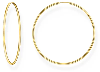 Immagine prodotto di Thomas Sabo - CR729-413-39 - Cerchi - Donna - Argento 925 placcato oro giallo 18K