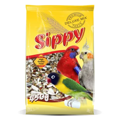 Obrázek produktu pro Akinu SIPPY DELUXE Krmivo pro malé a střední papoušky 450 g