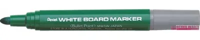 Produktbild von Pentel MW5W Marker für Flipcharts, trocken abwischbar, grün