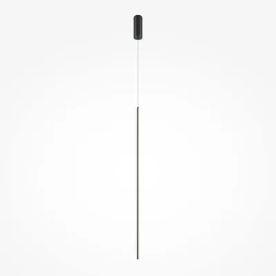 Produktbild von LED Hängelampe Aluminium Ø 1,7 cm rund H: max. 415 cm Schwarz mit Farbwechsel 3000-4000 K 750 lm Modern