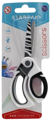 Immagine prodotto di Forbici STARPAK 13,5 cm Zebra Starpak