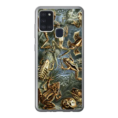 Produktbild von MuchoWow® Handyhülle Schutzhülle Hülle für Samsung Galaxy A21s Batrachia - Haeckel - Alte Meister Silikon Softcase Handy Hülle - Hartschale