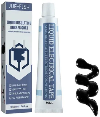 Produktbild von Flüssiges Isolierband 50 ml - Flüssigkautschuk - Wasserdicht - Professionelle Abdichtung für Kabel