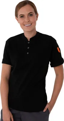 Immagine prodotto di Le Chef - Grembiule da cucina per uomo/donna unisex BC4982 (L) (Nero)