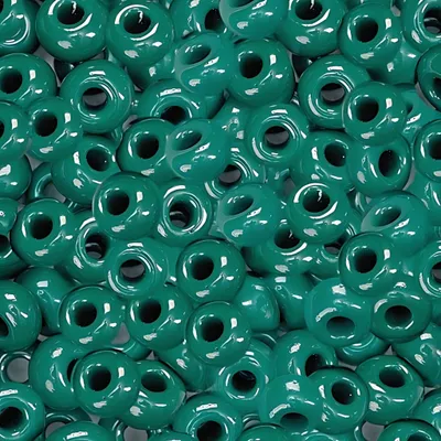 Produktbild von KNORR PRANDELL 216102460 Böhmische Rocailles Ø 5 mm Glas tannengrün