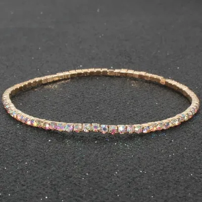 Obrázek produktu pro Náramek AL-34163 - Elegantní KrystálováAB KP34163