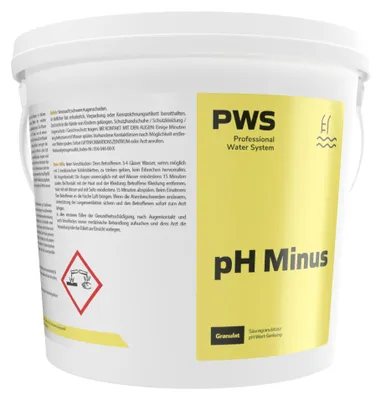 Produktbild von PWS pH Minus Granulat Pool pH-Senker Wasserpflege 7,5kg