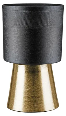 Immagine prodotto di Gilde Übertopf, zylindrisch, "Nama", Aluminium, schwarz, VE 1, H. 34 cm, D. 22 cm 57987 4063387579879