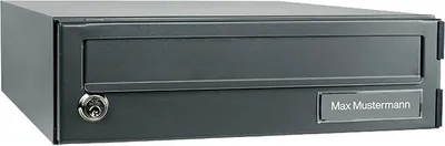 Produktbild von Burg Wächter Briefkastenaufsatz eBoxx A 625 ANT anthrazit BxHxT 380/115/450 mm