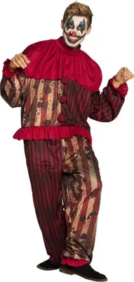 Image de Clown d'horreur - Cirque Costume d'Halloween hommes Taille : L