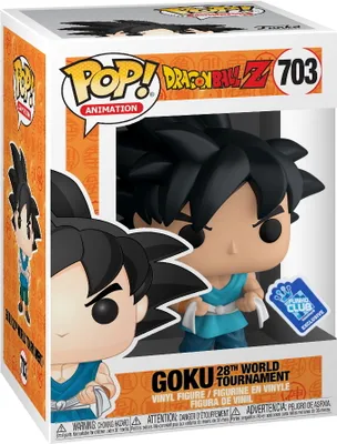 Produktbild von Dragon Ball Z - Goku 28th World Tournament 703 Funko Club Exclusive - Funko Pop! - Vinyl Figur
