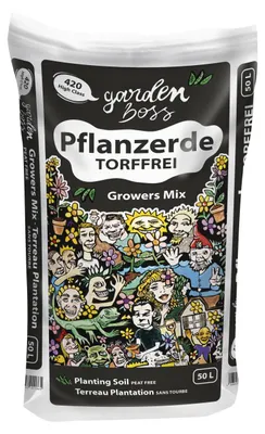 Produktbild von Gardenboss Pflanzerde torffrei 50 L Growers Mix