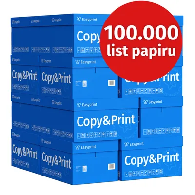 Obrázek produktu pro Easyprint Tiskárny papír Kopírovací papír 100000 listů 200 x 500 A4 Prémiový bílý papír CIE 160 PEFC certifikovaný