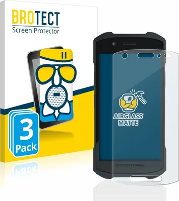 Produktbild von 3x BROTECT Entspiegelungs Schutzglas für Zebra TC21/ TC26 Schutzfolie Panzer Folie Glas Display Schutz matt