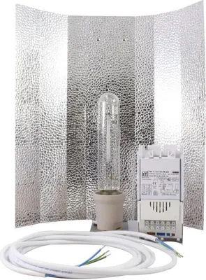 Produktbild von Grow Lampe Set 600 Watt MHL für Wuchsphase – Anbau Indoor Pflanzenbeleuchtung Pflanzenlampe Box Natriumdampflampe NDL HPS