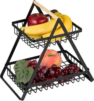 Produktbild von 2-teilige Obstkorb-Etagere