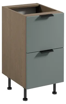 Immagine prodotto di Mobiletto con cassetti inferiori SALERNO - larghezza 45 cm, blu tempesta / verde