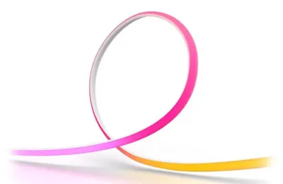 Produktbild von Philips OmniGlow Lightstrip 3 m, Bluetooth/Zigbee, Weiß, Silikon, Multi, 2700 lm, 40 W