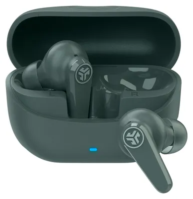 Image de Écouteurs intra-auriculaires JLab Go Pods ANC, Bluetooth, réduction de bruit, couleur sauge