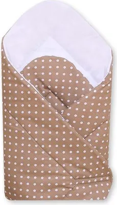 Produktbild von Babynest – Baby Cocon – Hateble Baumwolle – Pricks On Brown – Hautfreundlich