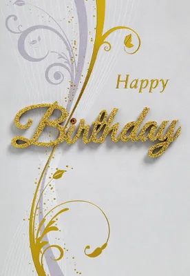 Produktbild von Geburtstag  Glückwunschkarte im Format 115x17cm mit Umschlag