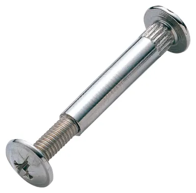 Image de Vis relieuse M4 nickelé pour serrage de 29 à 39mm - VIS56527NI
