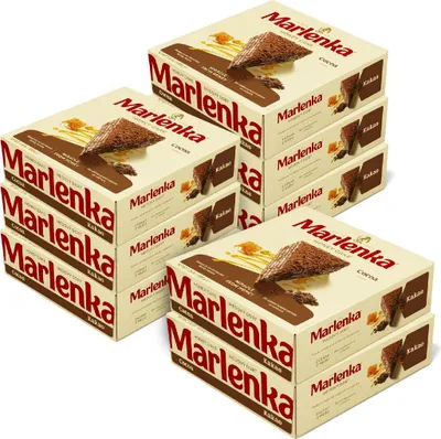 Image de Marlenka® Gâteau au miel au cacao pack avantage 6+2 - Gâteau au miel, Gâteau, Pâtisserie (8 x 800 g)