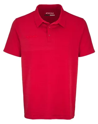 Produktbild von CCM FITTED TEAM POLO Senior, Größe:M, Farbe:rot