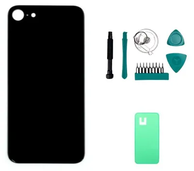 Produktbild von iPhone 8 Backcover schwarz - Set