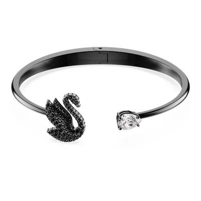 Produktbild von Swarovski Swan Armreif Schwarz/Ruthenium 5688746
