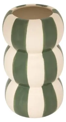 Imagen del producto de Jarrón Eazy Living, altura 21 cm, color verde "Pierette"