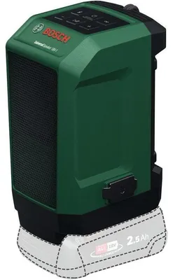 Immagine prodotto di Altoparlante Bluetooth BOSCH UniversalSpeaker 18V-1 - 18V - Senza batteria e caricabatterie